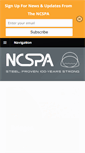 Mobile Screenshot of ncspa.org